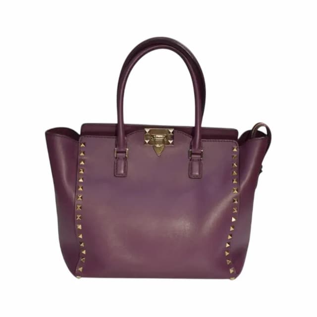 Valentino Rockstud Small Double Handle Tote