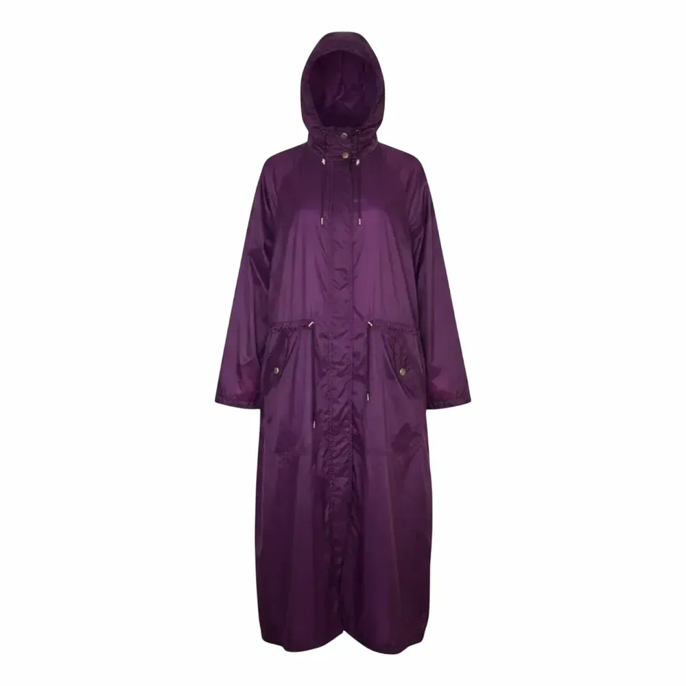 Versace Nylon Hooded Raincoat