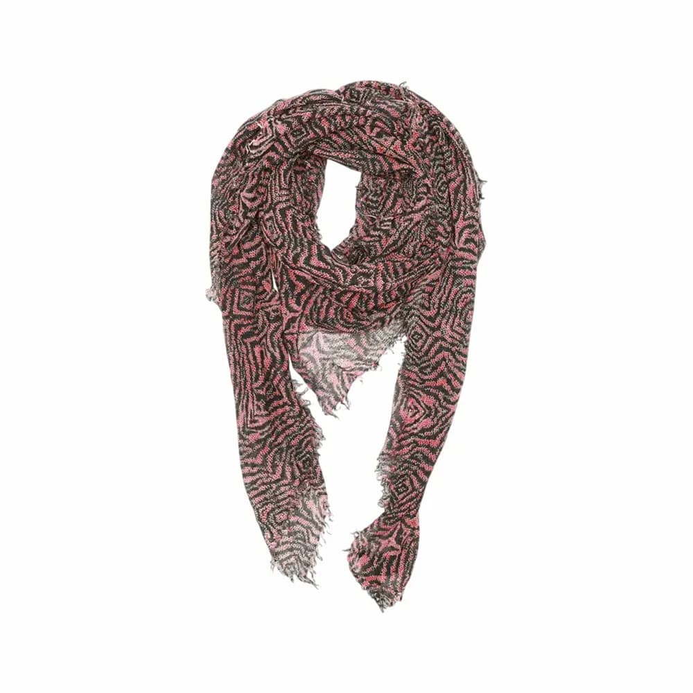 Zadig & Voltaire Delta All Over Zebra Scarf