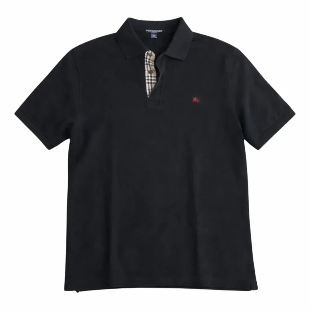 Burberry Nova Check Collar Polo Shirt