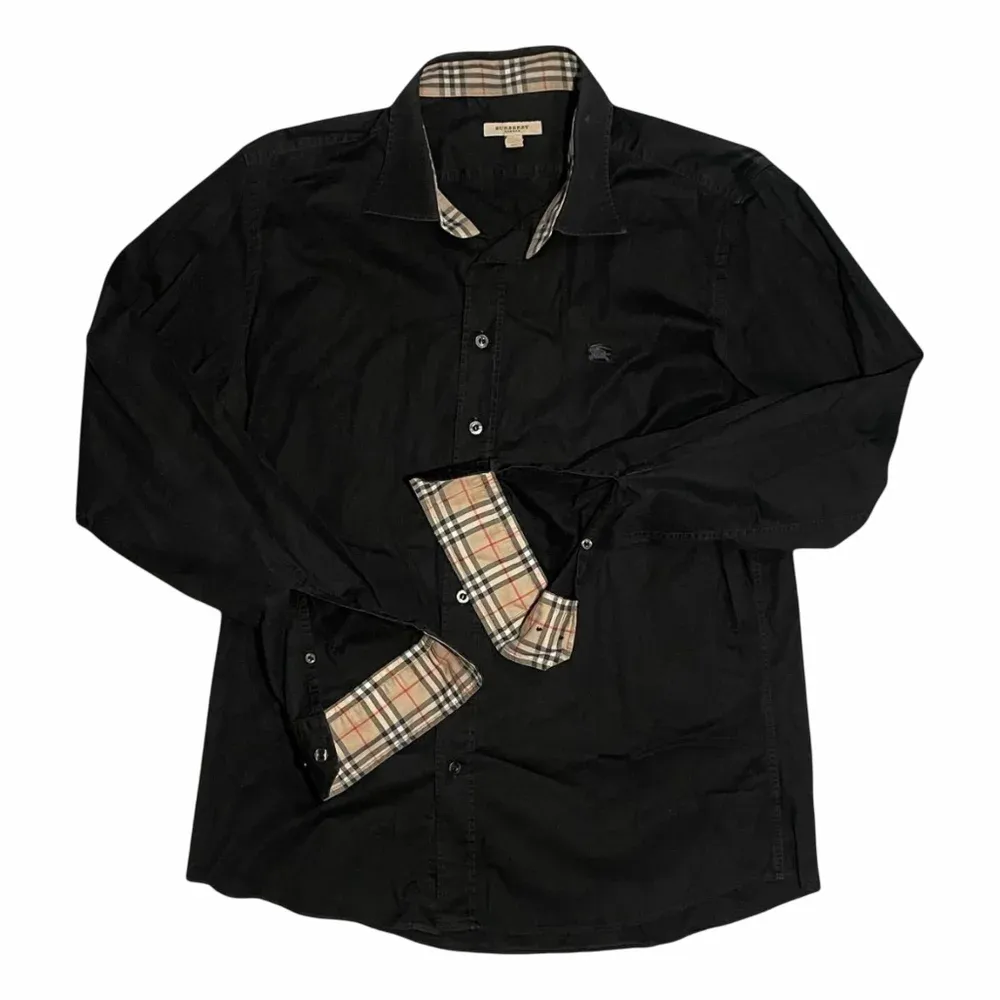 Burberry Monogram Motif Slim Fit Cotton Shirt