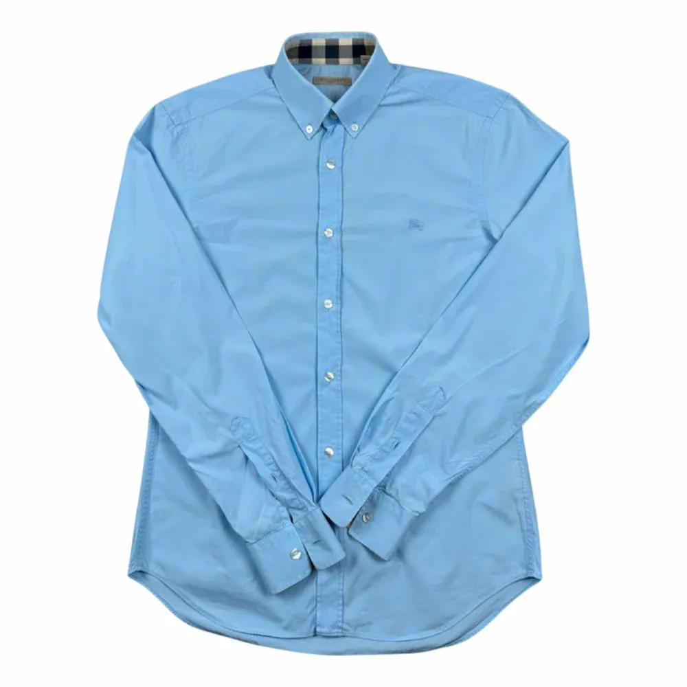 Burberry Cotton Blend Button-Down Shirt