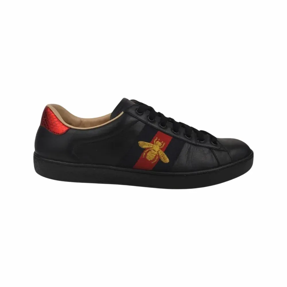 Gucci Ace Embroidered 'Black Bee' Sneakers