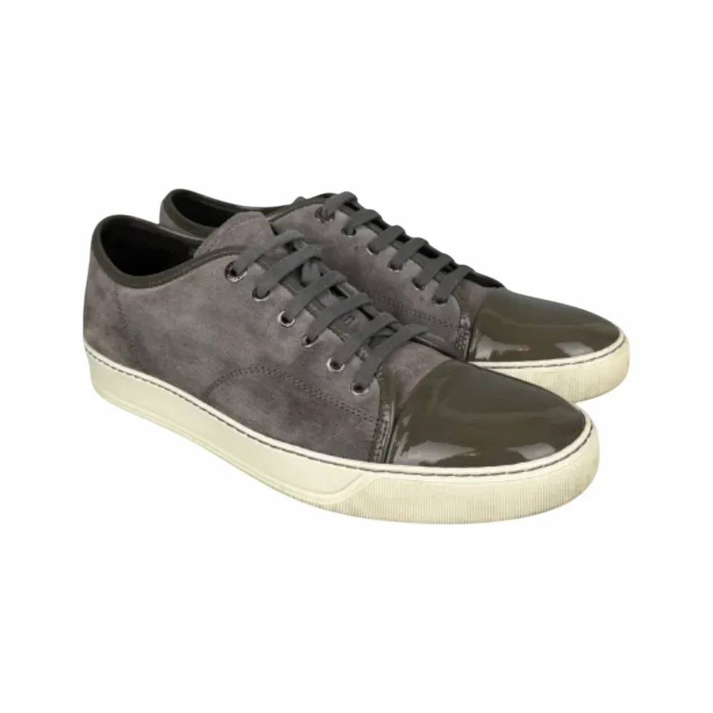 Lanvin DBB1 Patent Cap Toe Sneakers