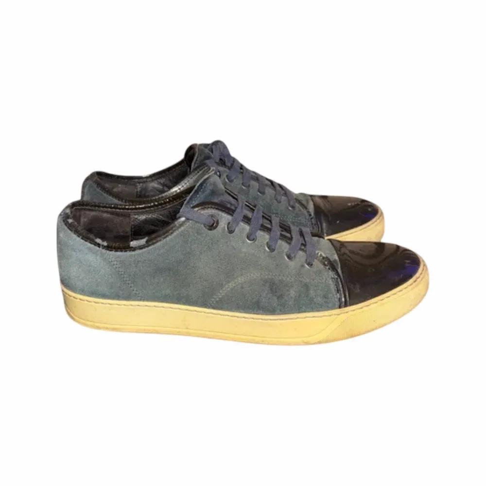 Lanvin DBB1 Patent Cap Toe Sneaker