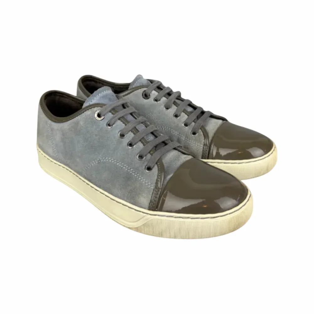 Lanvin DBB1 Patent Cap Toe Sneaker