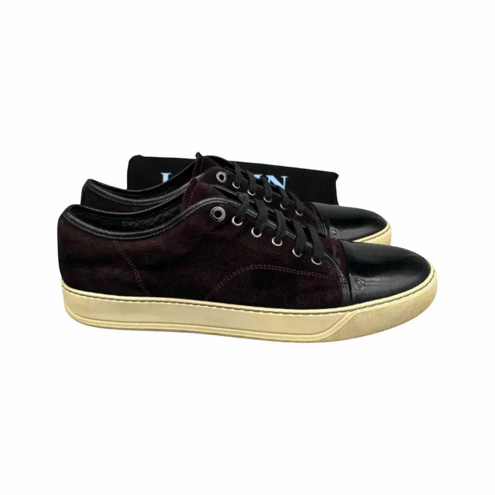 Lanvin DBB1 Patent Cap Toe Sneaker