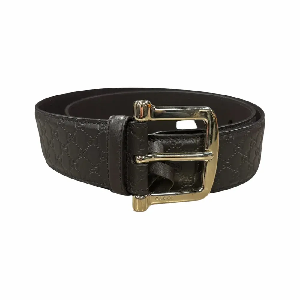 Gucci Microguccissima Leather Belt