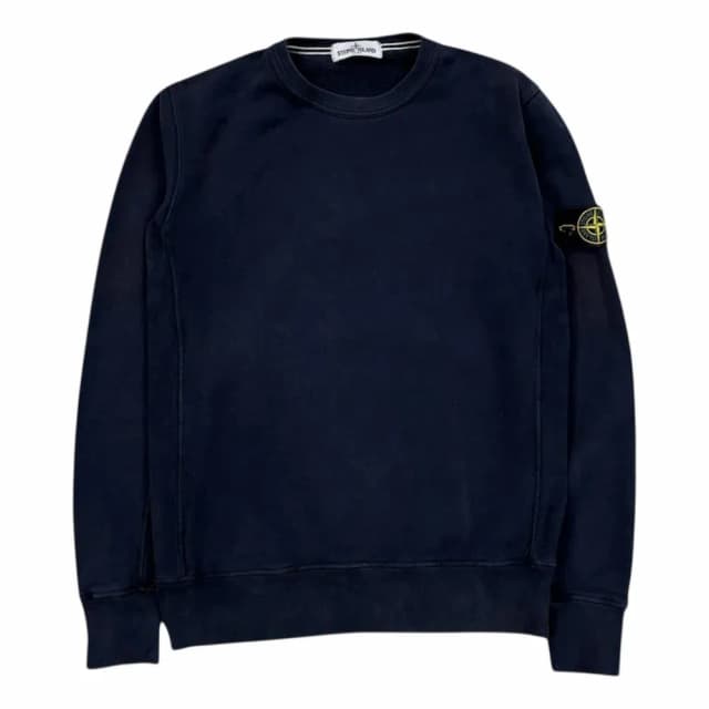 Stone Island Garment Dyed Fleece Sweatshirt