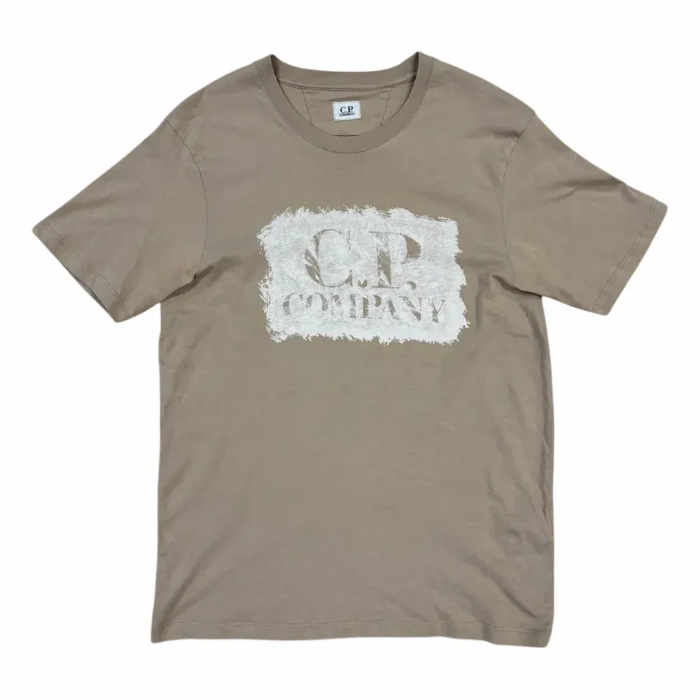 C.P. Company Jersey Graphic Large Logo T-Shirt (14CMTS192A)