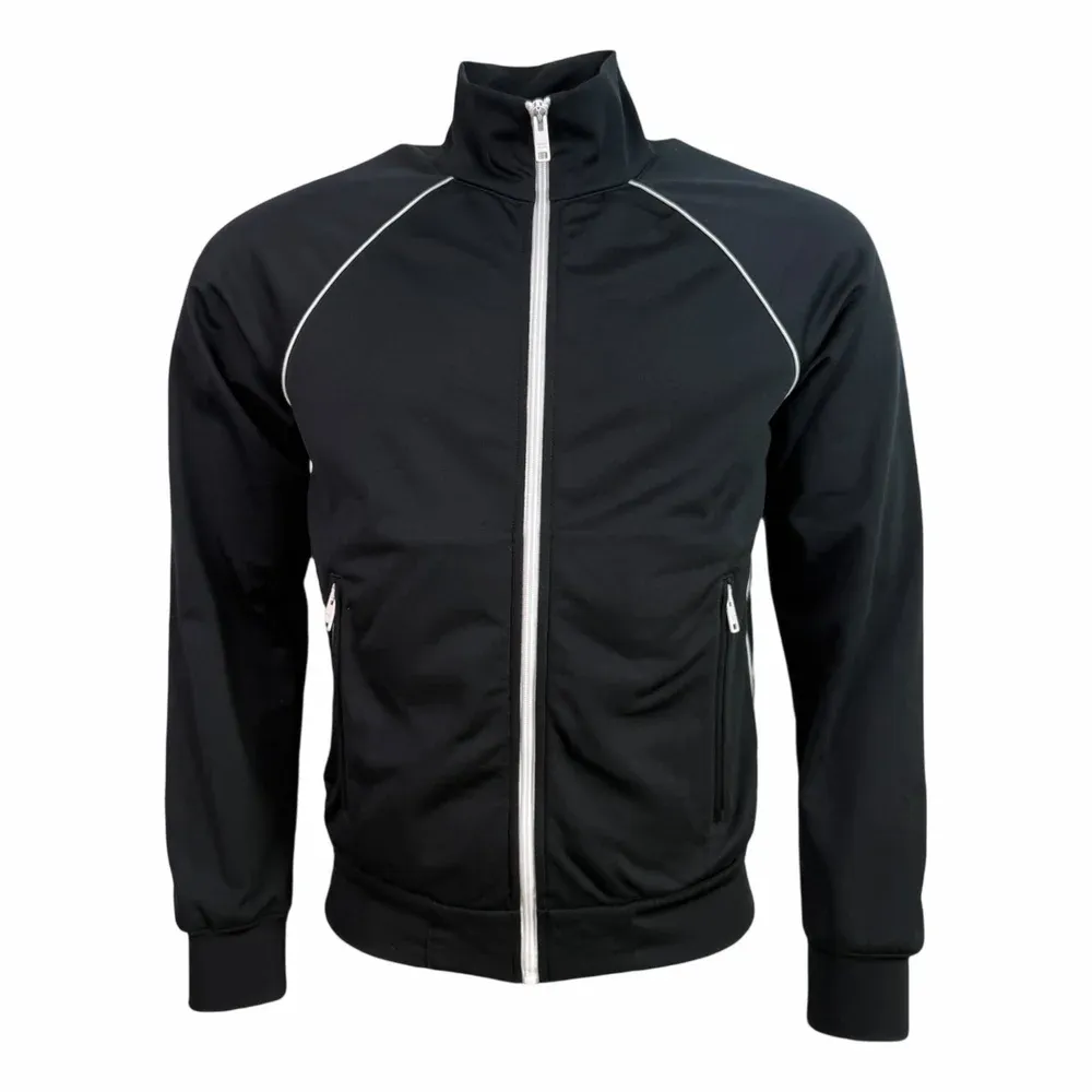 Prada Shell-Trimmed Tech-Jersey Track Jacket