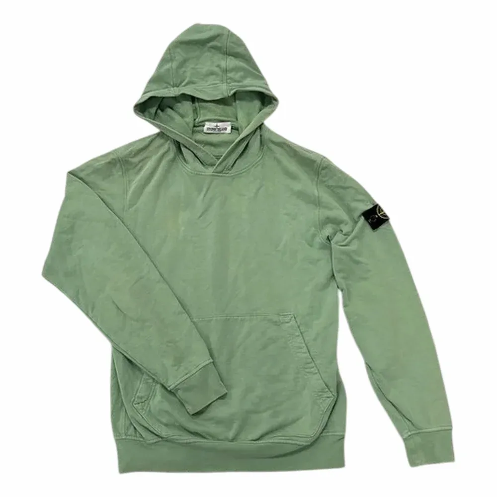 Stone Island Cotton Hoodie With Compass Badge