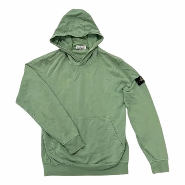 Stone Island Cotton Hoodie With Compass Badge