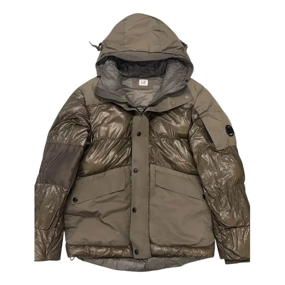 C.P. Company DD Shell Hooded Down Puffer Jacket (07CMOW207A)