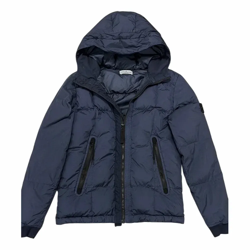 Stone Island Garment Dyed Crinkle Reps NY Down Jacket (Style 40133)