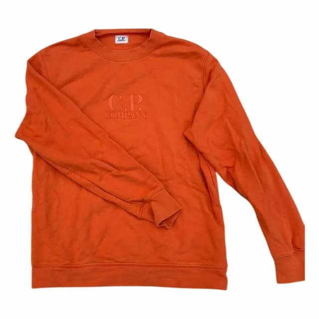 C.P. Company Embroidered Logo Crewneck Sweatshirt
