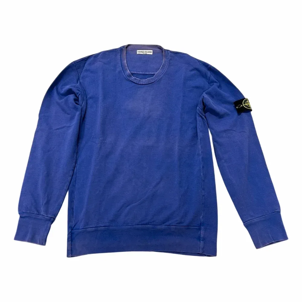 Stone Island Garment Dyed Fleece Sweatshirt