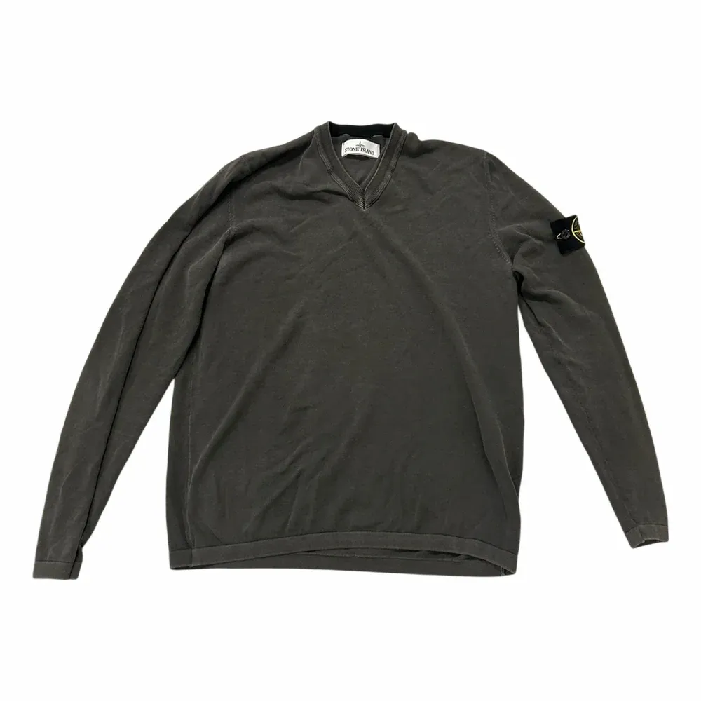 Stone Island Compass Logo Crewneck Sweatshirt