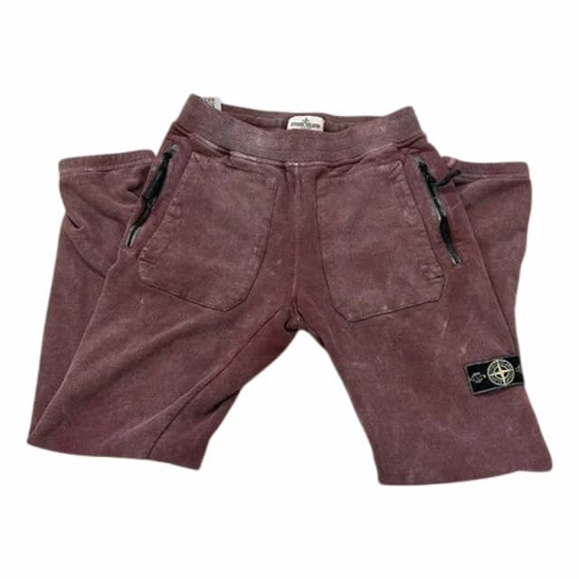 Stone Island Dust Colour Treatment Fleece Bottoms