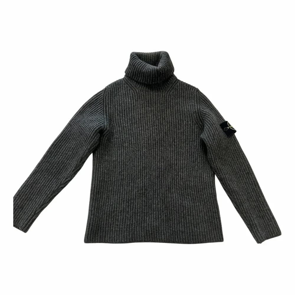 Stone Island Full Rib RWS Wool Turtleneck Jumper (7315522C2)