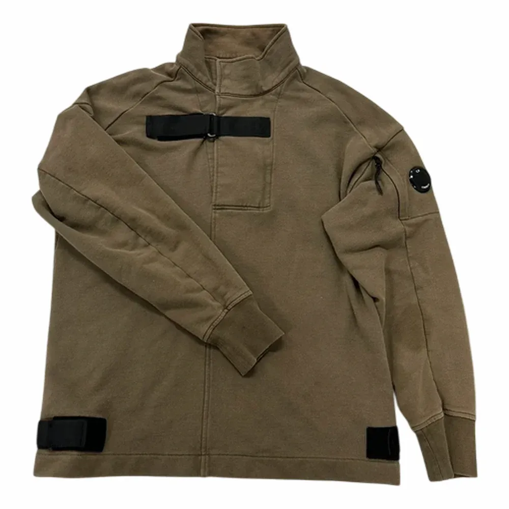 C.P. Company Lens Detail Quarter Zip Sweatshirt