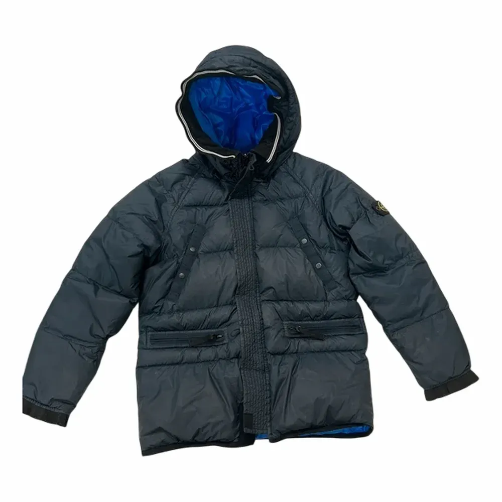 Stone Island Crinkle Reps NY Down Jacket / Nylon Raso Down-TC