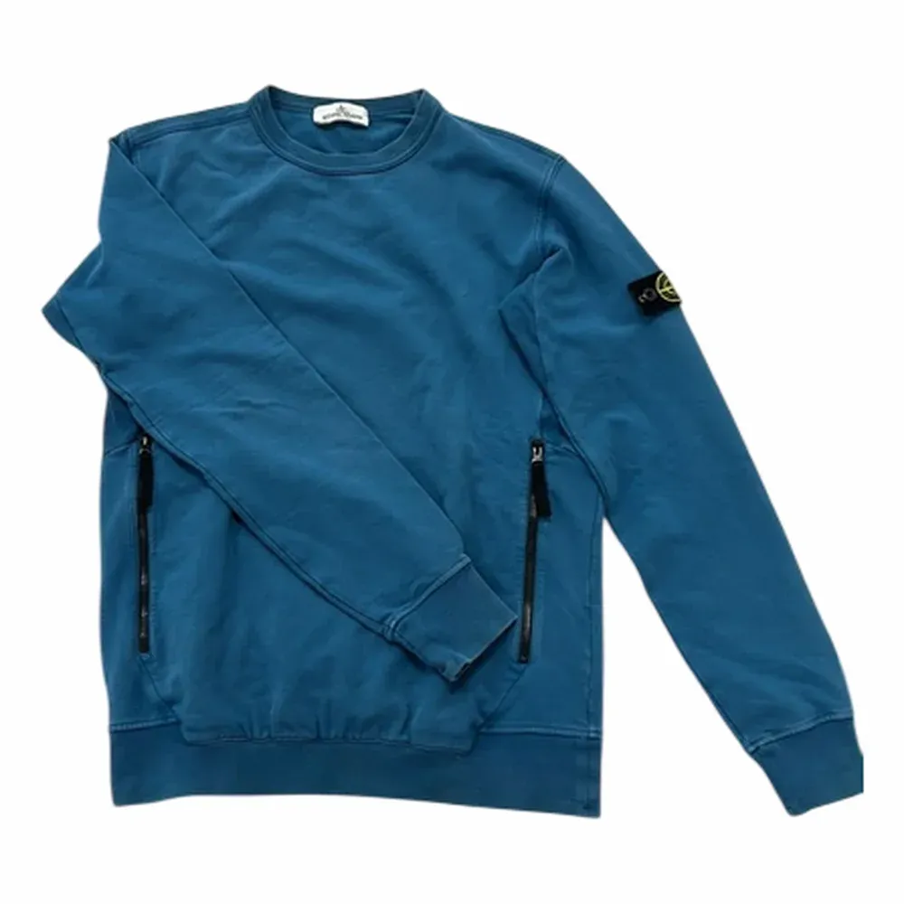 Stone Island Garment Dyed Fleece Crewneck Sweatshirt