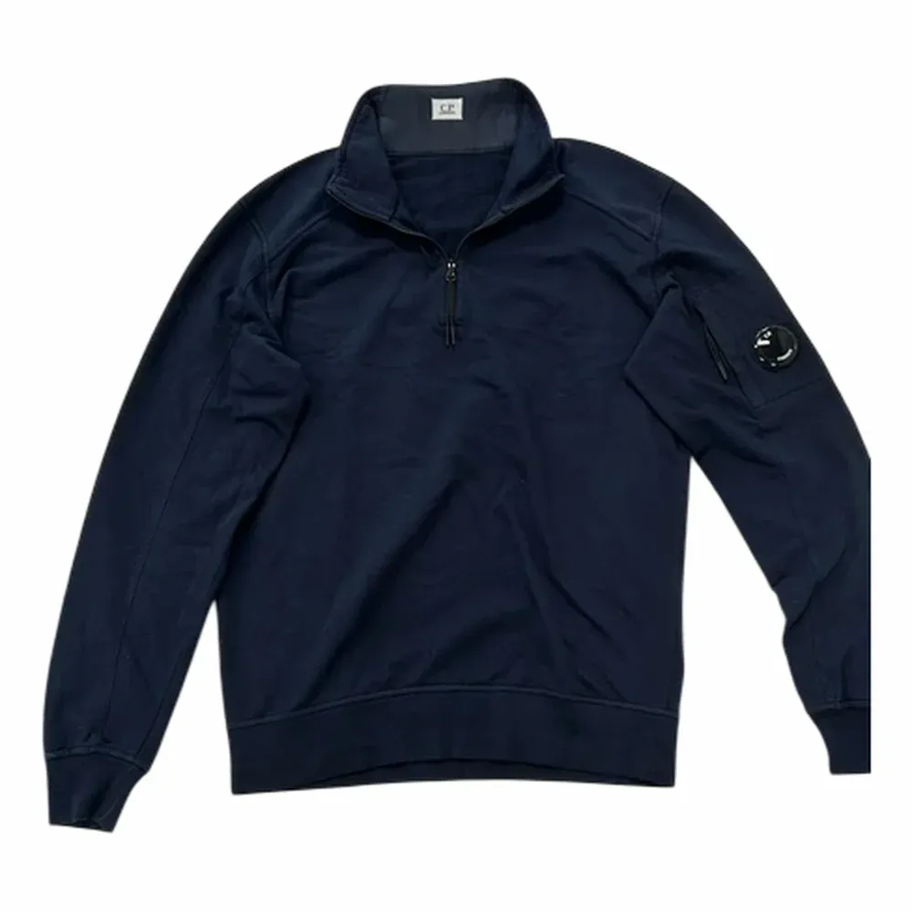 C.P. Company Diagonal Raised Half-Zip Lens Sweatshirt