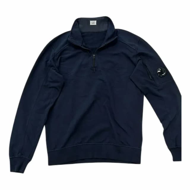 C.P. Company Diagonal Raised Half-Zip Lens Sweatshirt