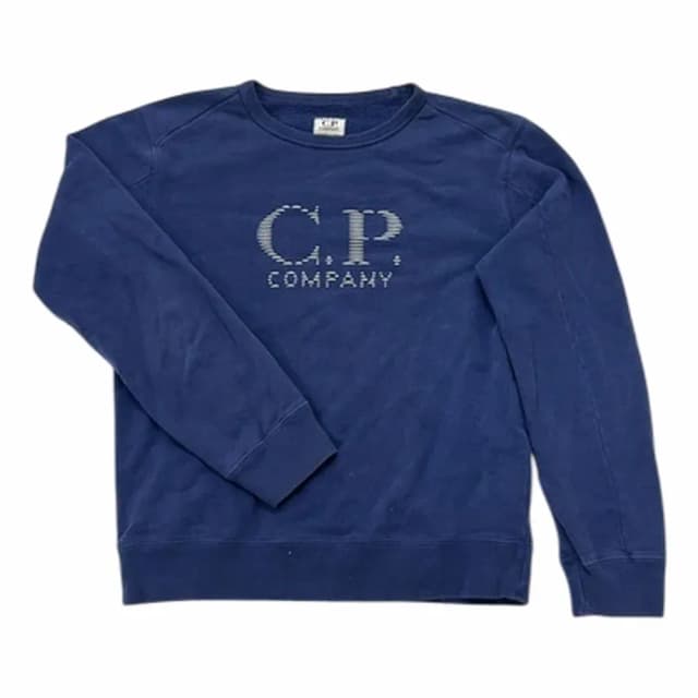 C.P. Company Lens Detail Crew Neck Sweatshirt