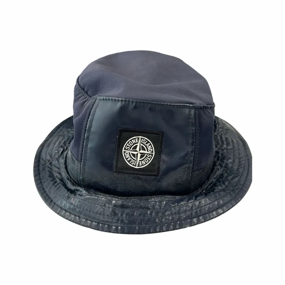 Stone Island Logo Bucket Hat