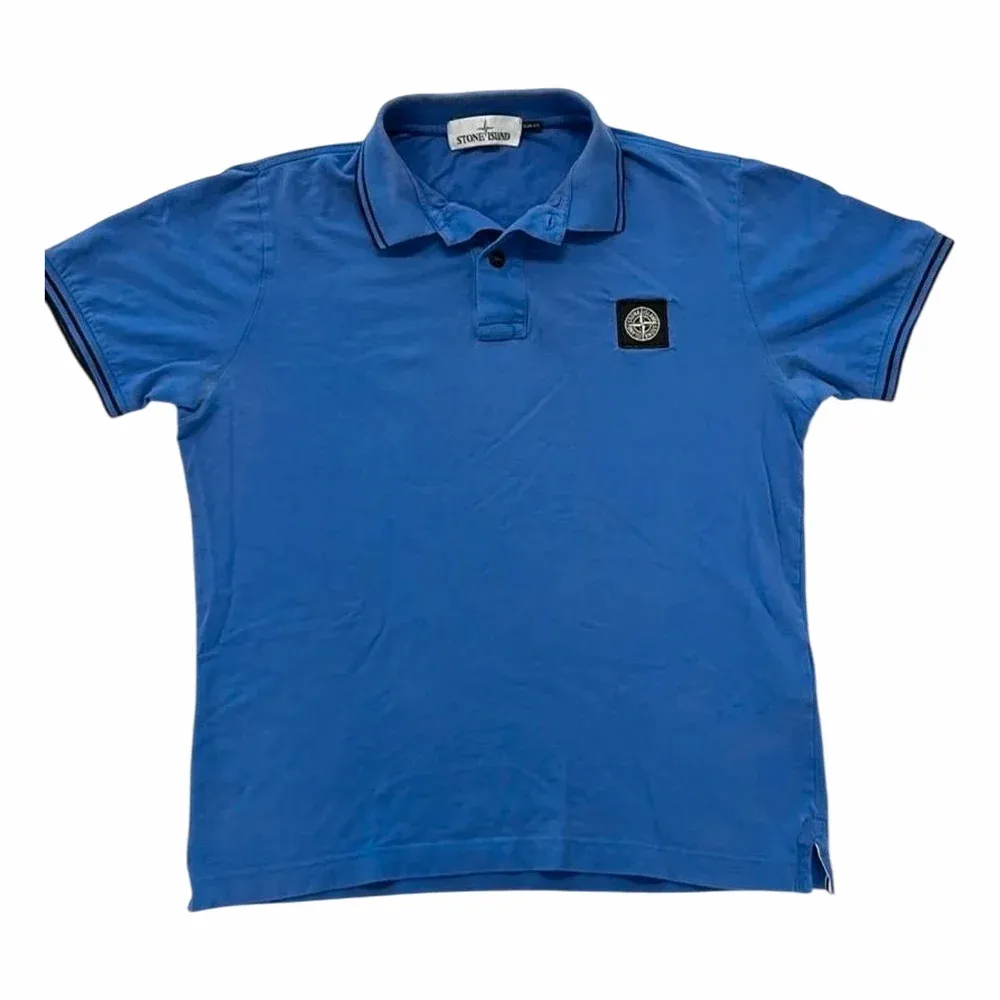 Stone Island Patch Logo Polo Shirt