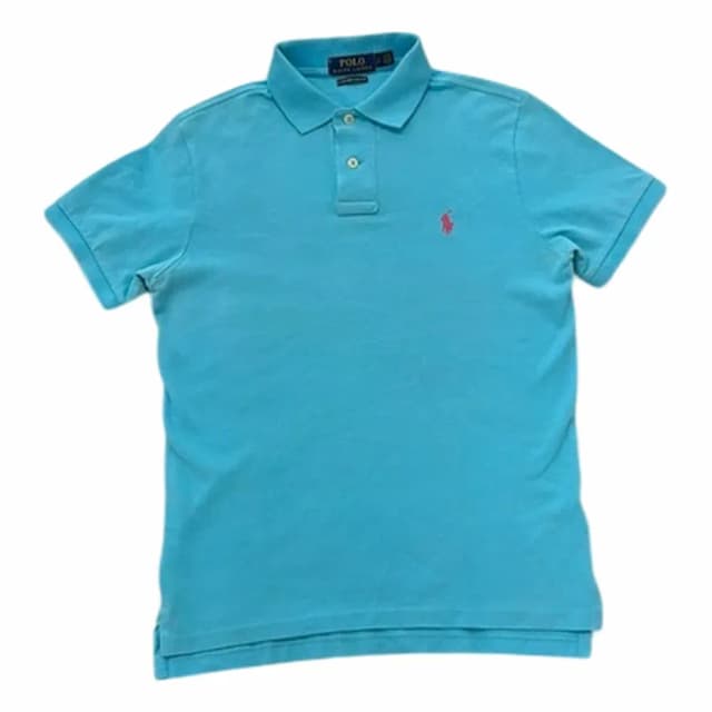 Ralph Lauren Custom Slim Fit Mesh Polo Shirt