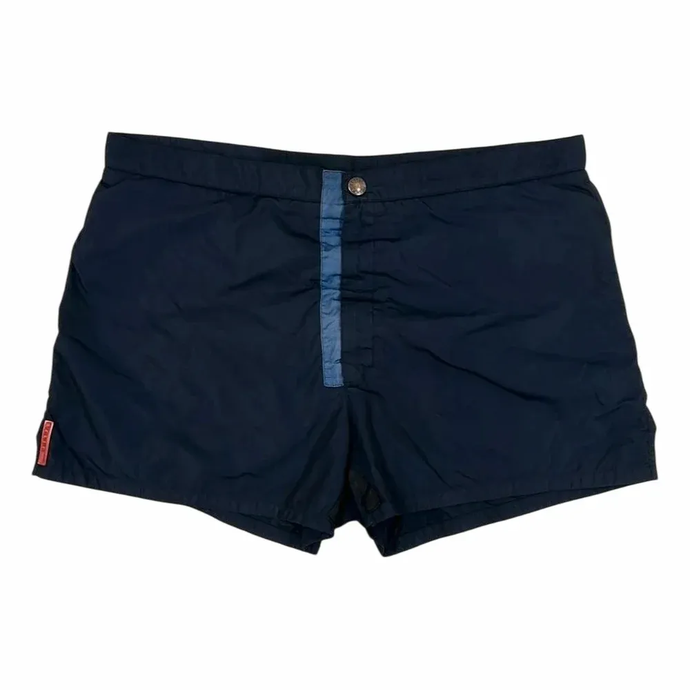 Prada Nylon Metal Swim Shorts
