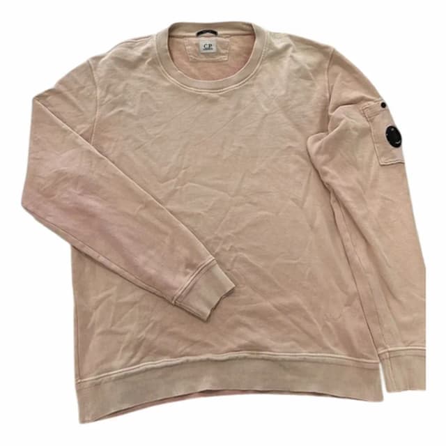 C.P. Company Diagonal Raised Fleece Lens Sweatshirt