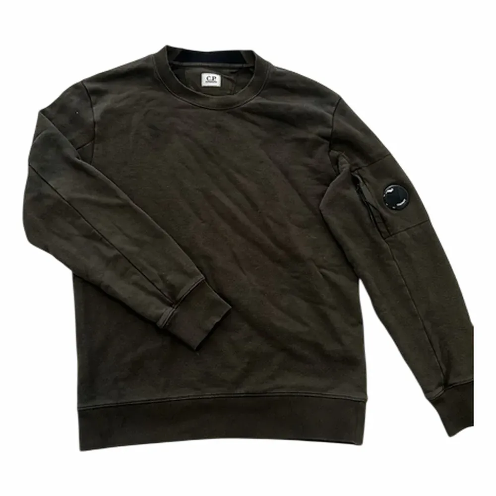 C.P. Company Diagonal Raised Fleece Lens Sweatshirt