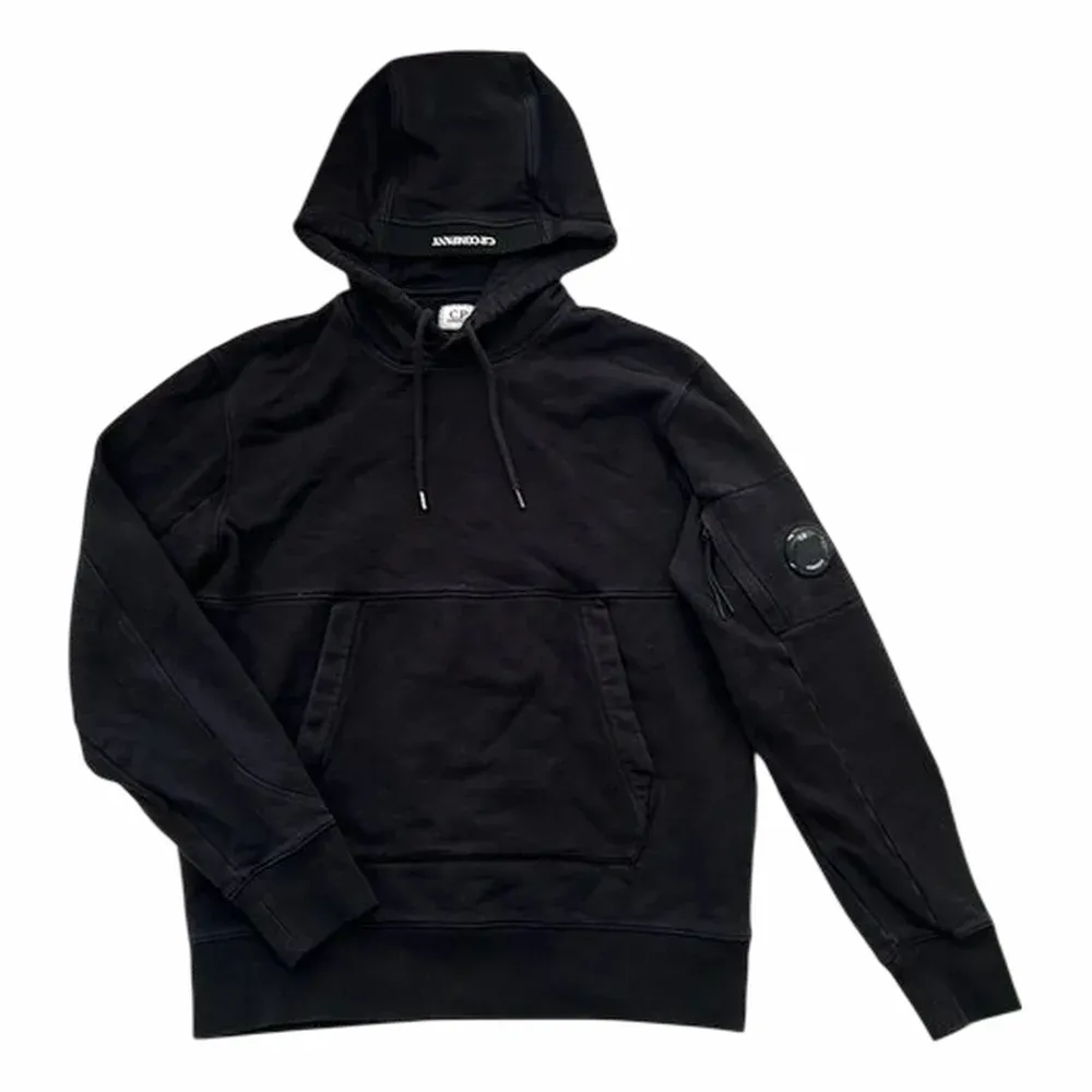 C.P. Company Diagonal Raised Fleece Hooded Lens Sweatshirt
