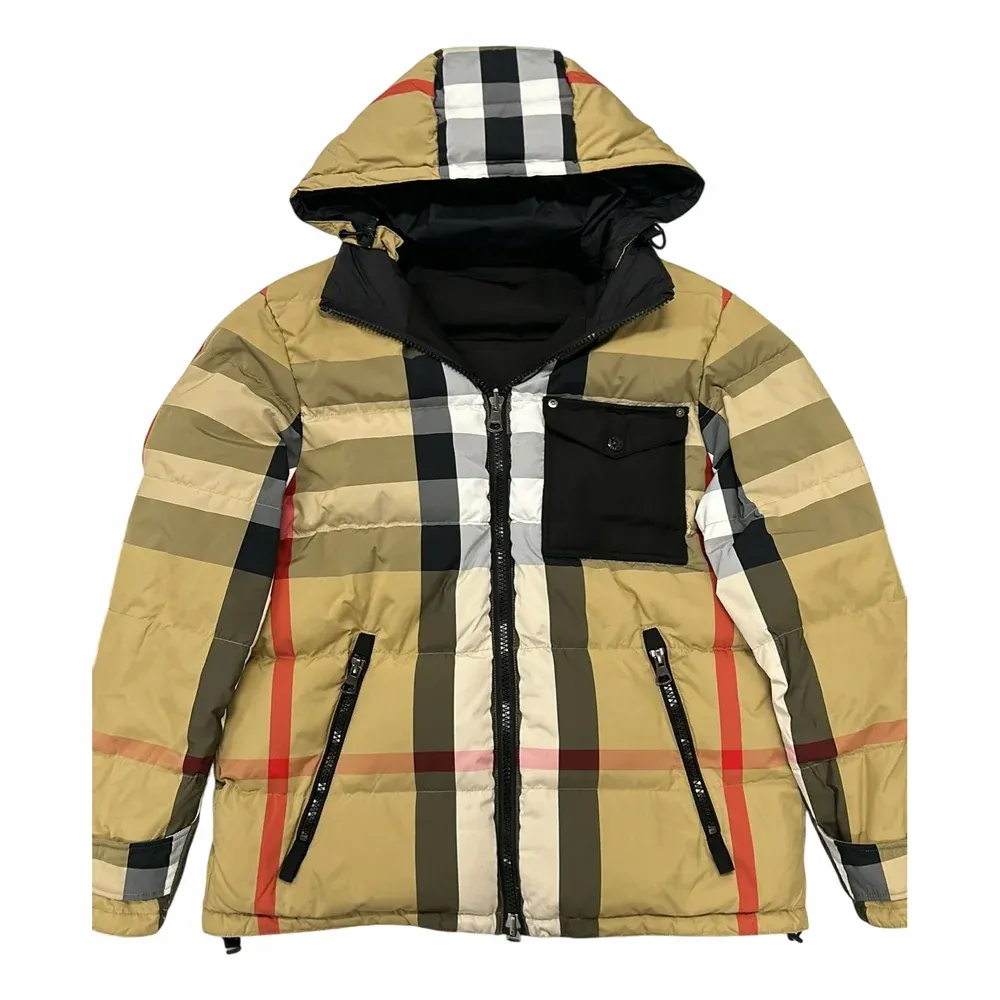 Burberry Rutland Reversible Check Puffer Jacket