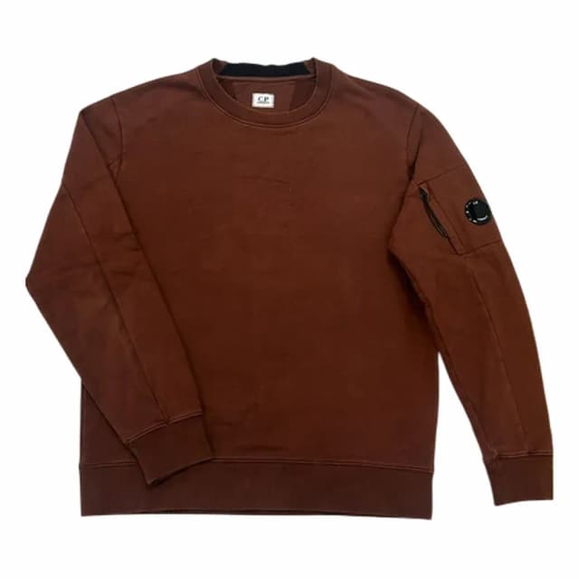 C.P. Company Diagonal Raised Fleece Lens Sweatshirt