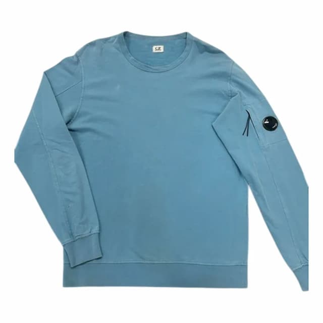 C.P. Company Diagonal Raised Fleece Lens Sweatshirt