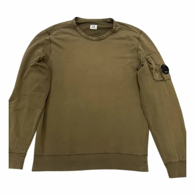 C.P. Company Diagonal Raised Fleece Lens Sweatshirt