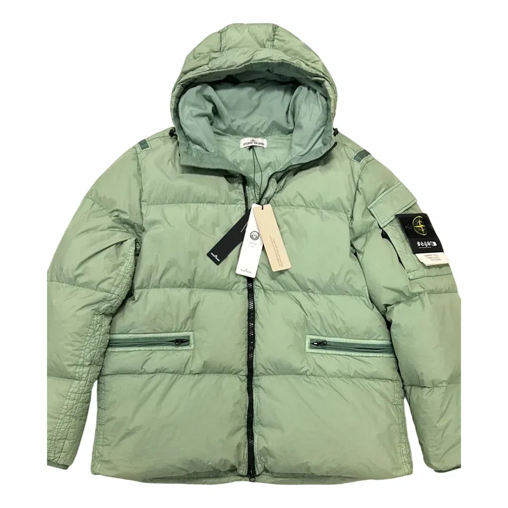 Stone Island Garment Dyed Crinkle Reps R-NY Down Jacket (40223)