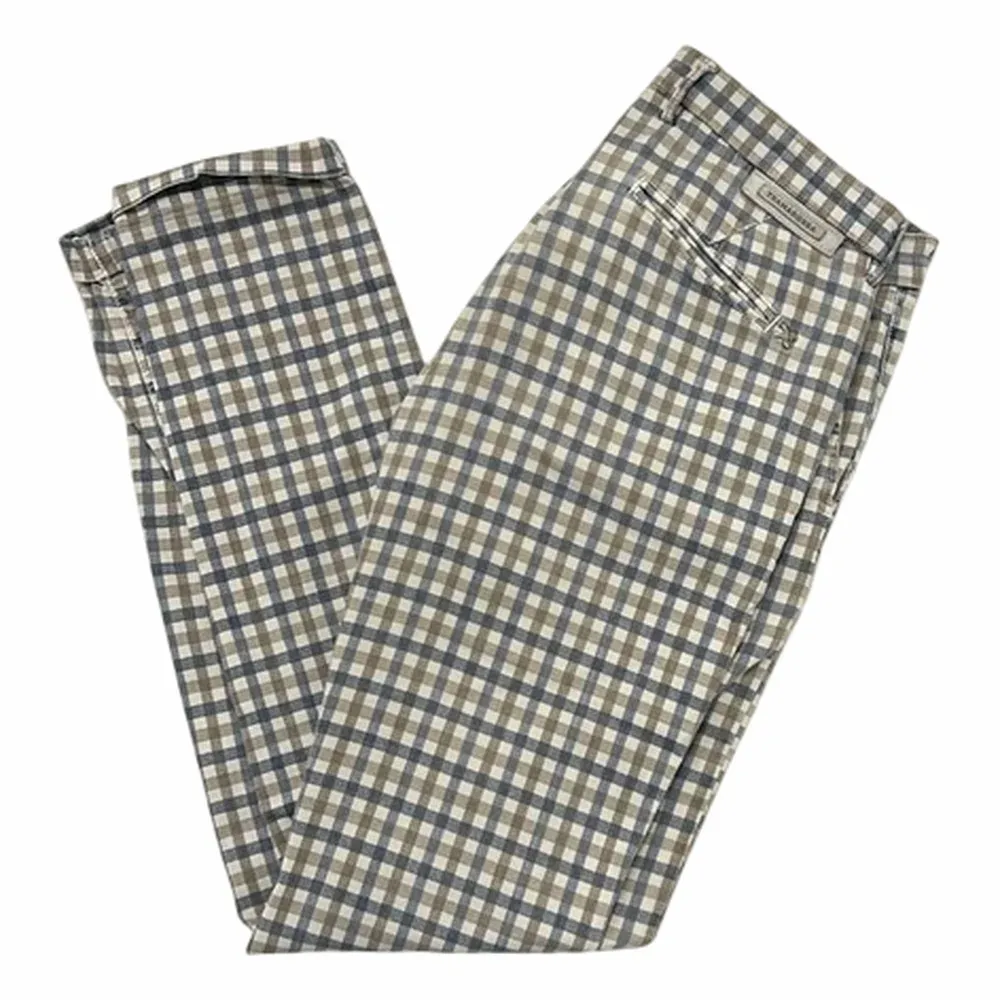 Tramarossa Plaid Check Tapered Trousers