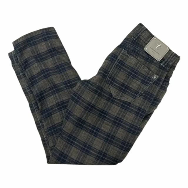 Tramarossa Herringbone Checked Brushed Pyjama Pants