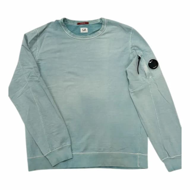 C.P. Company Diagonal Raised Fleece Lens Sweatshirt