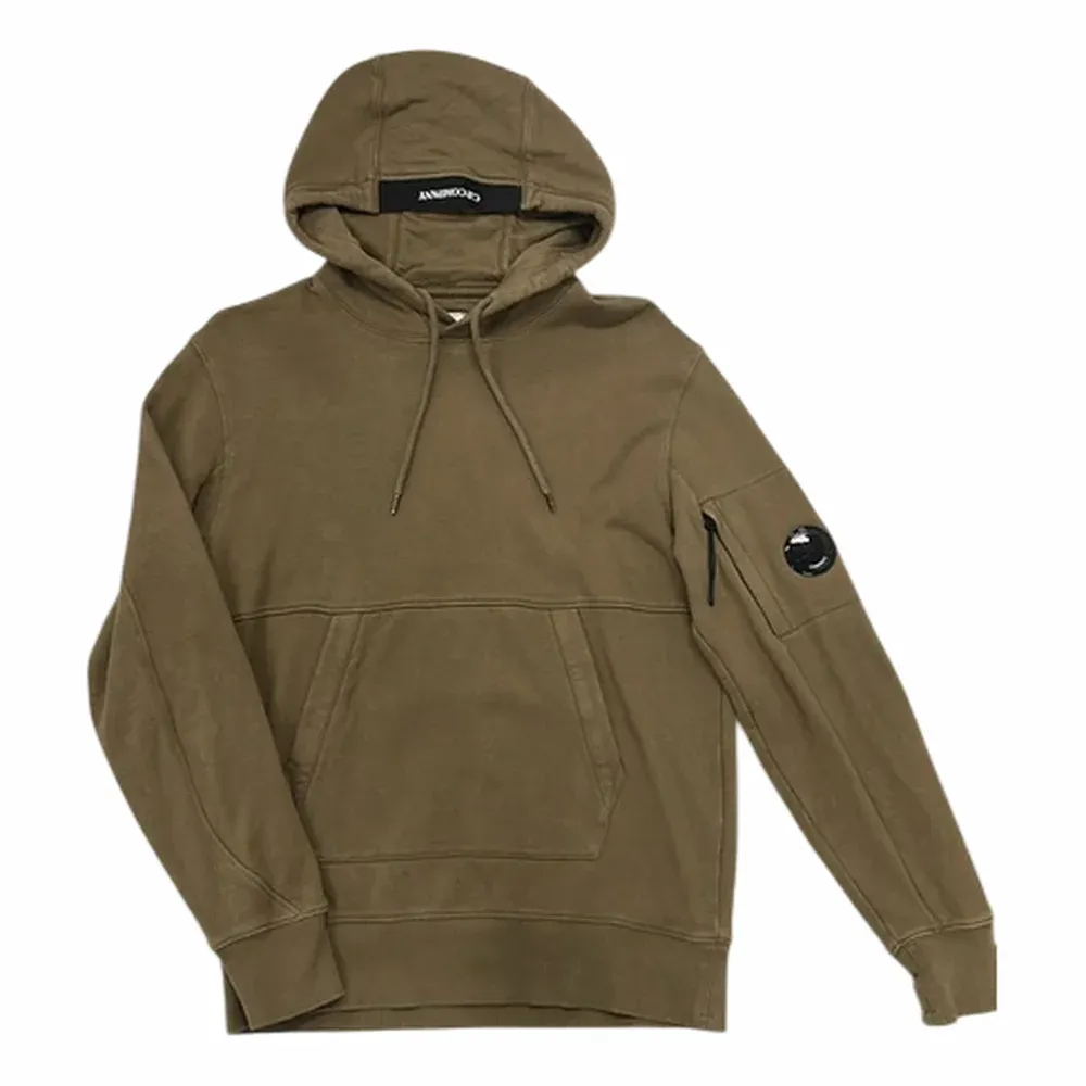 C.P. Company Diagonal Raised Fleece Lens Hoodie