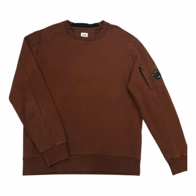 C.P. Company Diagonal Raised Fleece Lens Sweatshirt