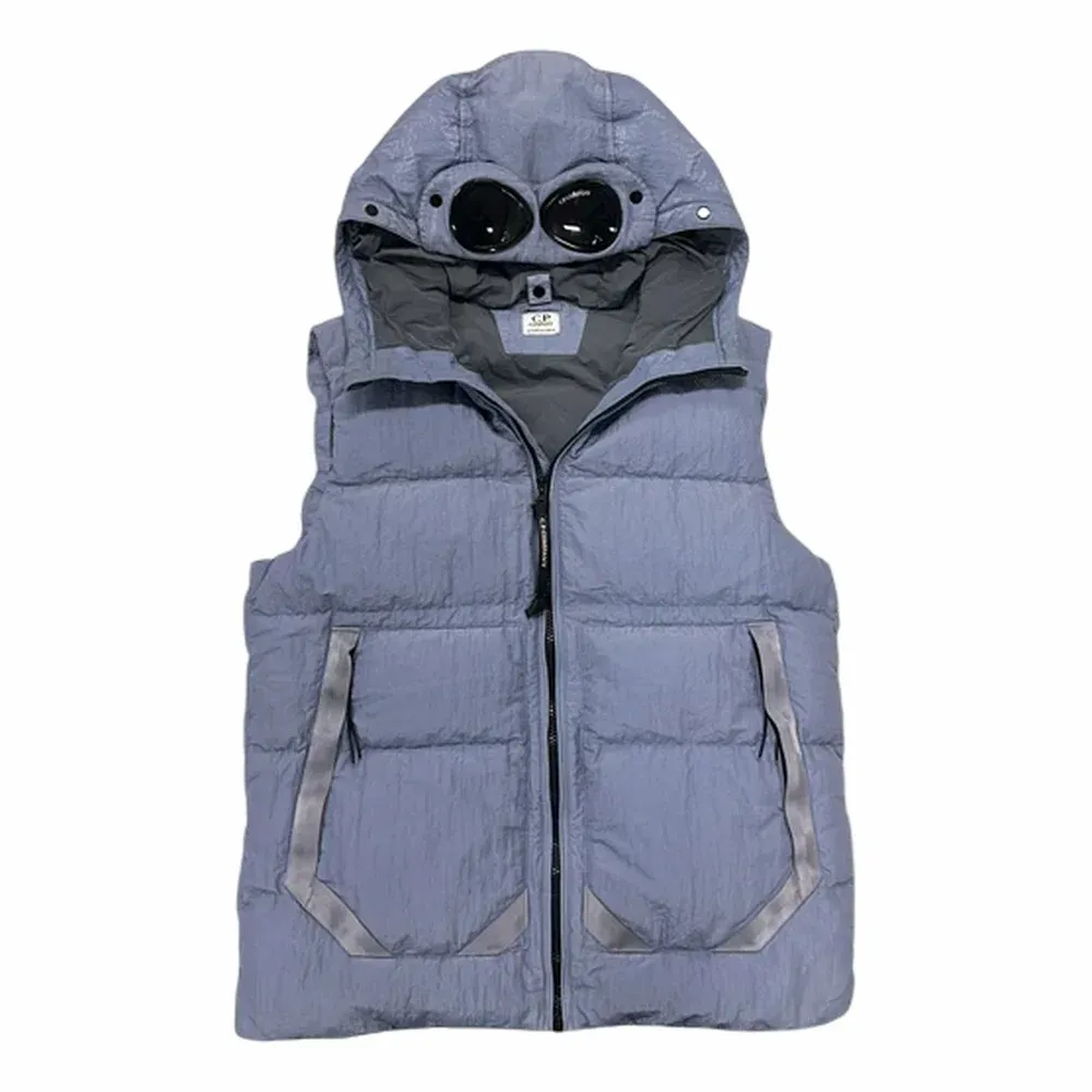 C.P. Company Sunfade Goggle Hooded Puffer Vest