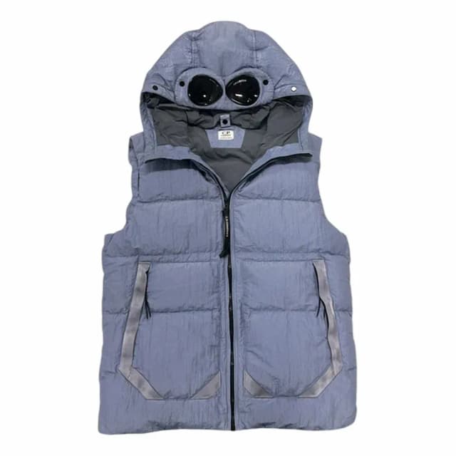 C.P. Company Sunfade Goggle Hooded Puffer Vest