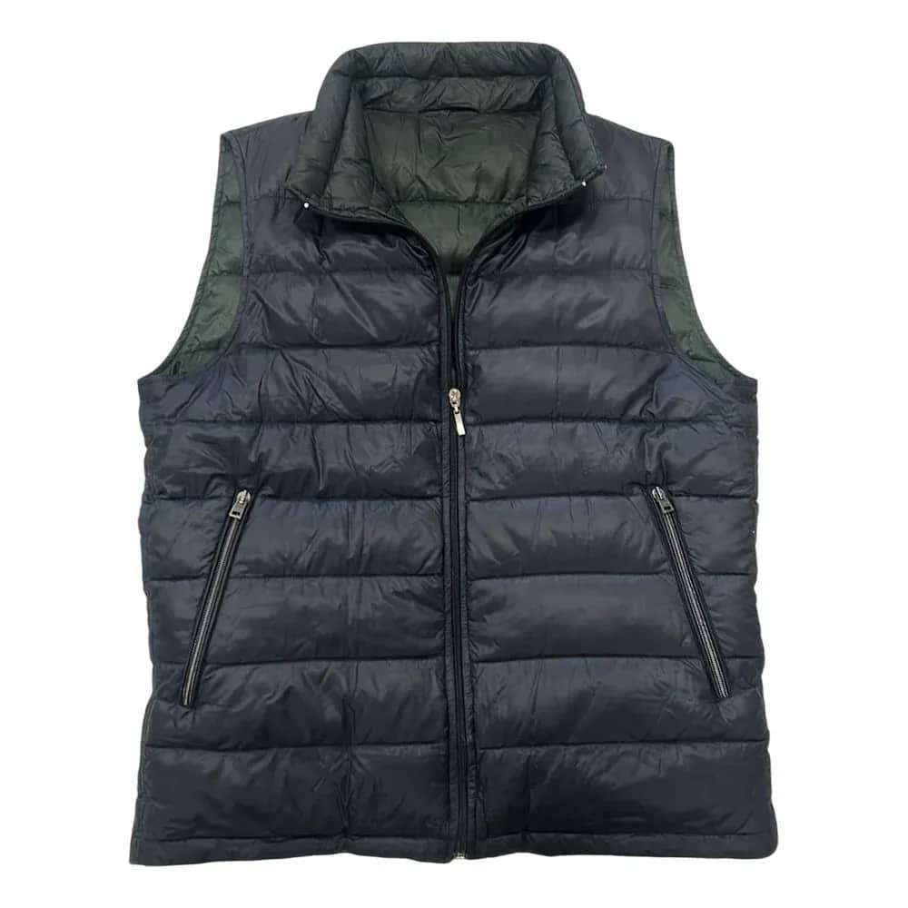 Herno Nylon Ultralight Reversible Quilted Puffer Vest